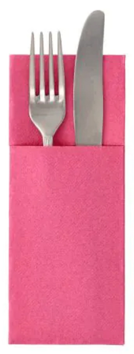 Serviette pochette "ROYAL Collection", fuchsia