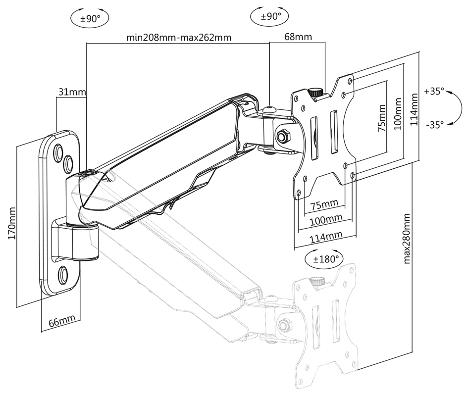 Croquis : dimensions