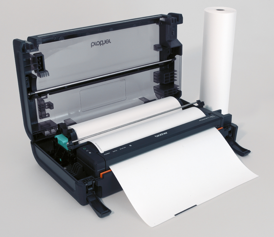 Papier thermique, en continu
