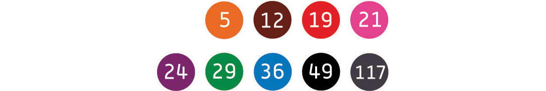 Aperçu des couleurs