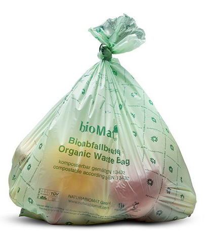 Sacs poubelle compostables, film
