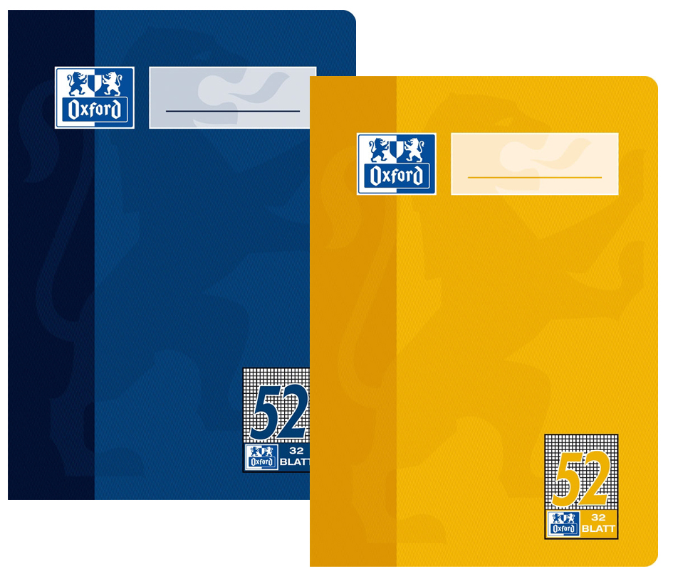Oxford cahier Octave DIN A6, ligné, 90 g/m2, 64 pages, 64 feuilles 51 / ligné sans assorti
