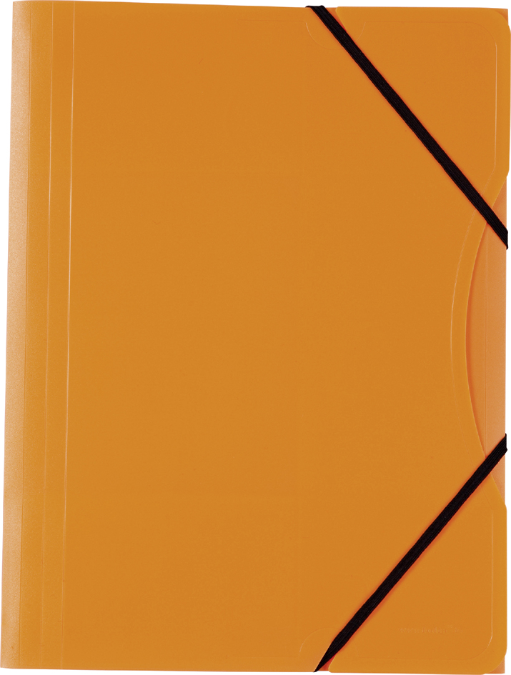 Chemise à élastique FLUO, orange fluo