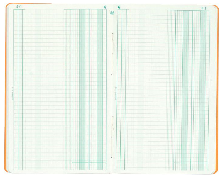 EXACOMPTA Piqûre 'Journal folioté, 297 x 210 mm, 32 lignes
