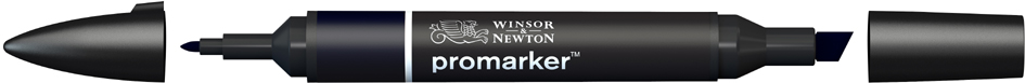 LEFRANC BOURGEOIS WINSOR & NEWTON Promarker, noir bleuâtre