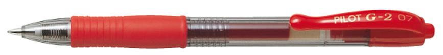 PILOT Stylo roller à encre gel G-2 PLUS medium, rouge