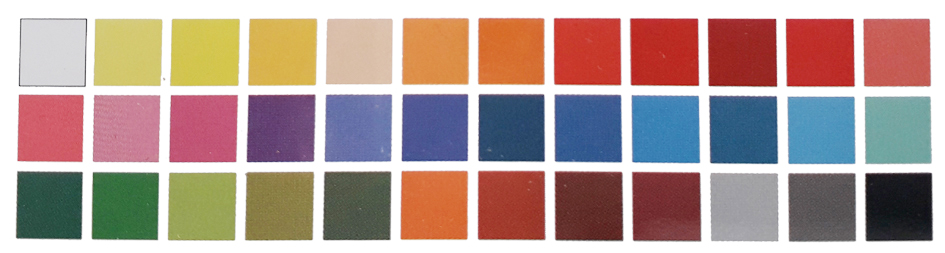 Sets de crayons de couleur, hexagonal
