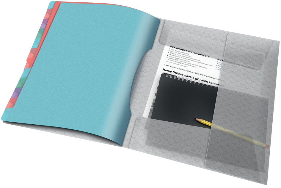 Visuel de référence: trieur Colour'Breeze, 12 compartiments - ouvert