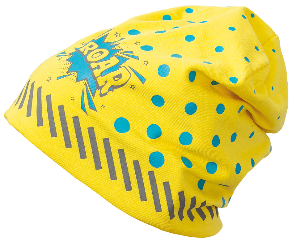 ROTH Bonnet jersey pour enfants ReflActions 'Roar', jaune