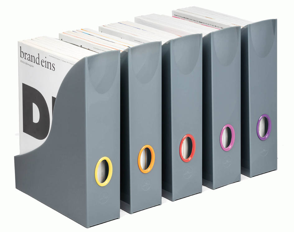 DURABLE Porte-revues VARICOLOR, anthracite / gris