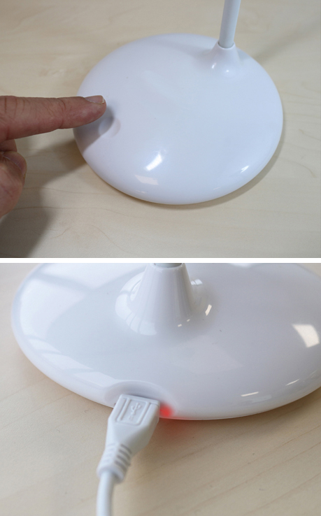 Visuel de référence: Interrupteur tactile / chargement par USB