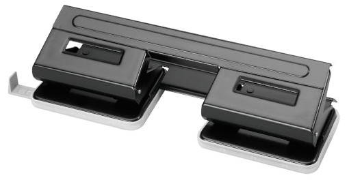 herlitz Perforateur 4 trous, noir