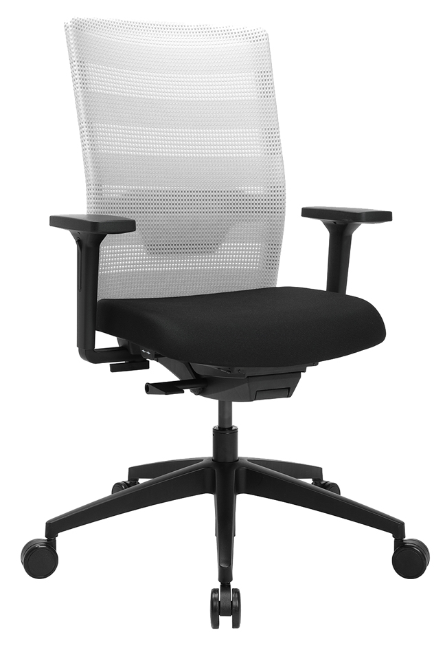 Chaise de bureau pivotante "Airwork", blanc