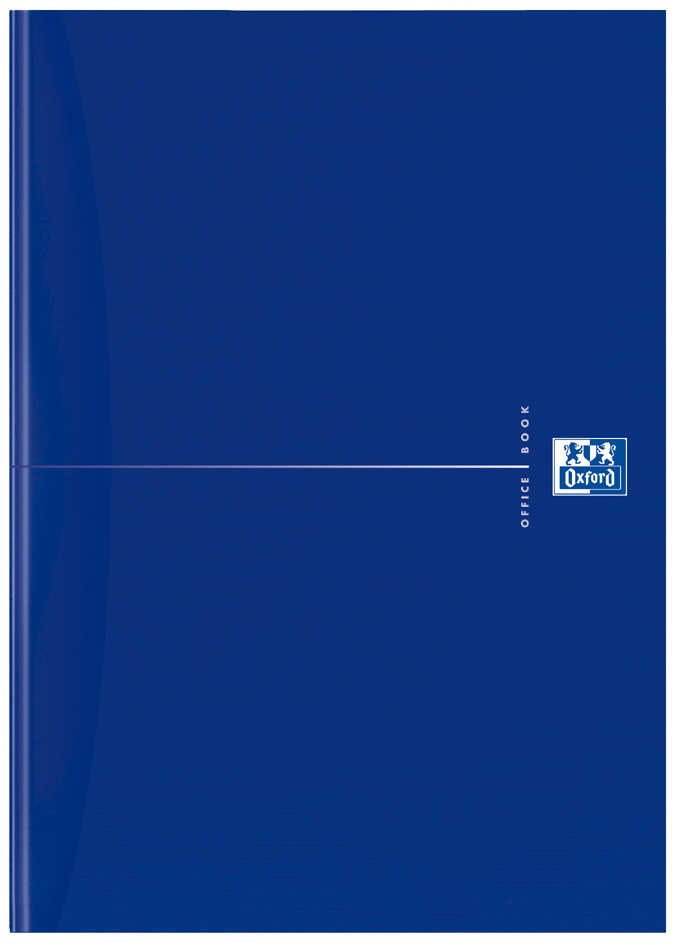 Oxford Carnet de notes 'Original Blue' - relié, A4 quadrillé
