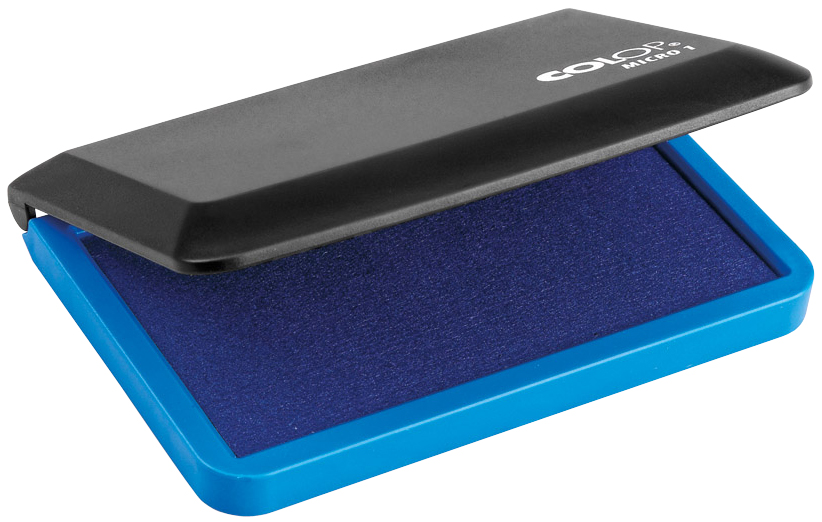 COLOP Cassette d'encrage 'Micro 1', (L)90 x (P)50 mm, bleu