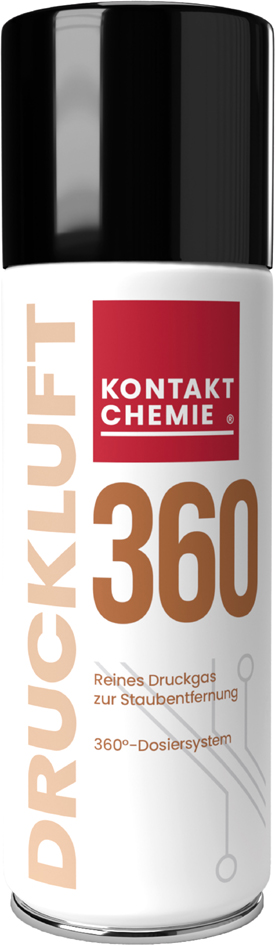 KONTAKT CHEMIE DRUCKLUFT 360 Gaz dépoussiérant, 200 ml