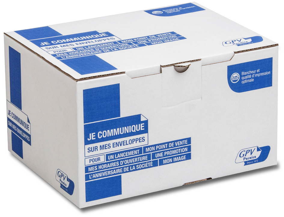 Enveloppes Premier, emballage