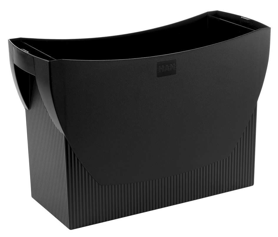 HAN Boîte pour dossiers suspendus SWING, plastique, noir