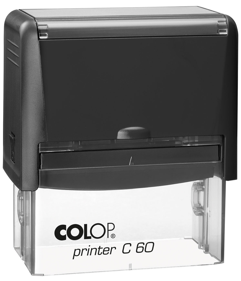 COLOP Tampon pour texte Printer C60, 8 lignes, noir