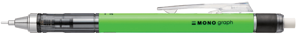 TOMBOW Porte-mines 'MONO graph', 0,7 mm, vert fluo