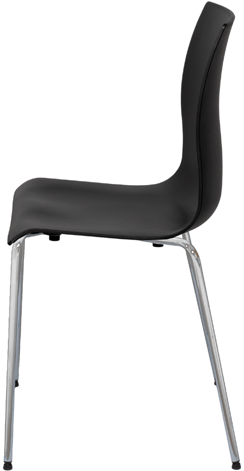 Chaise visiteur ARKO, noir