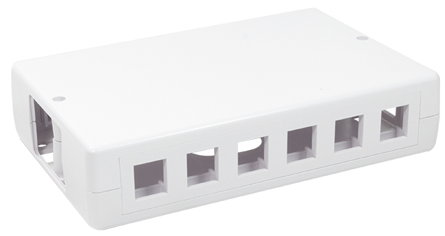 LogiLink Boîtier en saillie pour module keystone, 12 ports