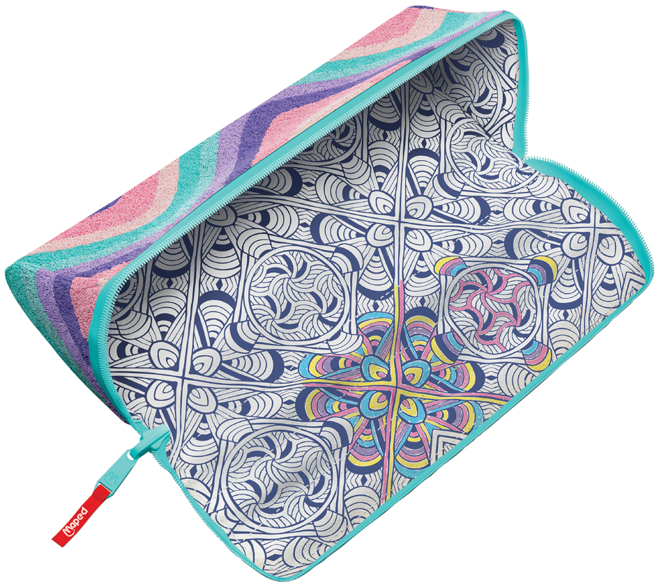 Trousse XXL EFFECT "PASTEL SOFTY WAVES", coloriée