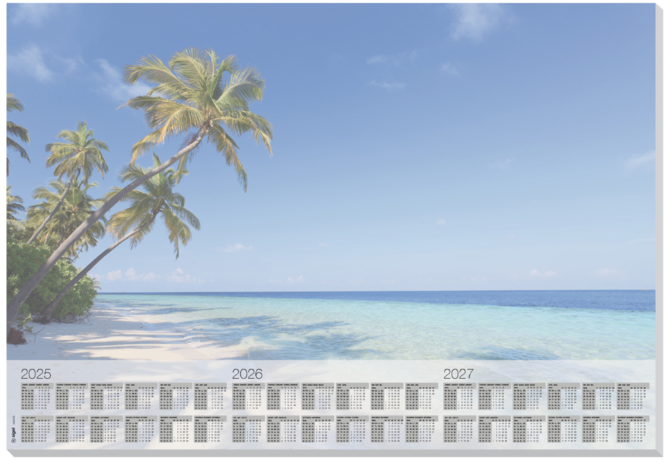 sigel Sous-main bloc papier 'Beach', 595 x 410 mm