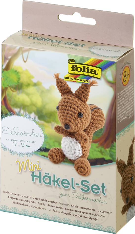 folia Mini kit crochet 'Ecureuil'