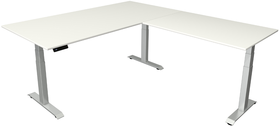 kerkmann Bureau réglable en hauteur Move 4 avec extension