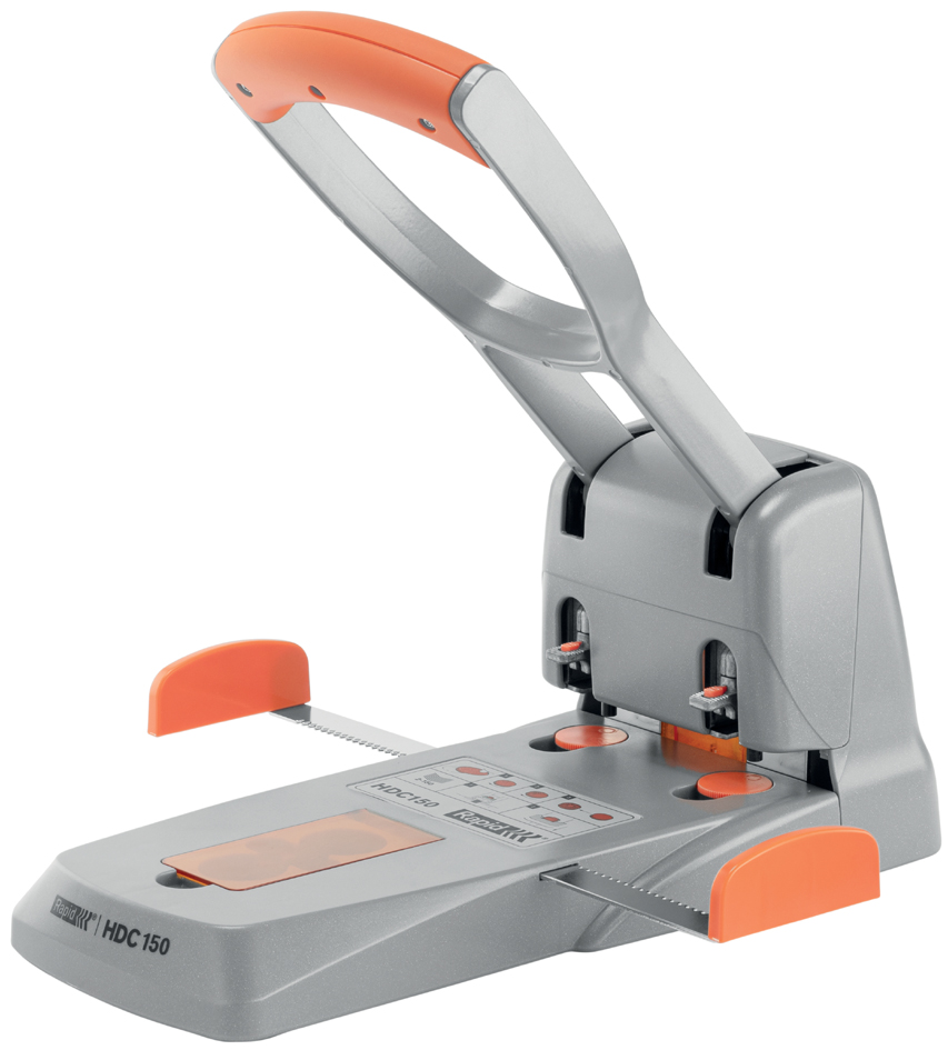 Rapid Perforateur Supreme HDC 150/2, argent/orange