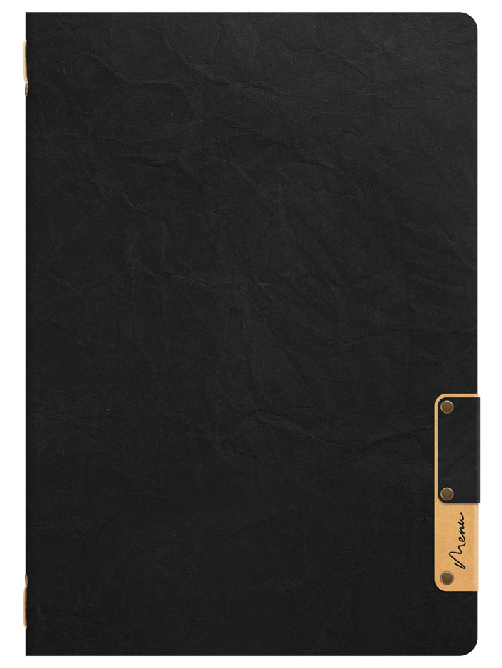 Securit Protège-menus 'Nature Collection', A4, noir
