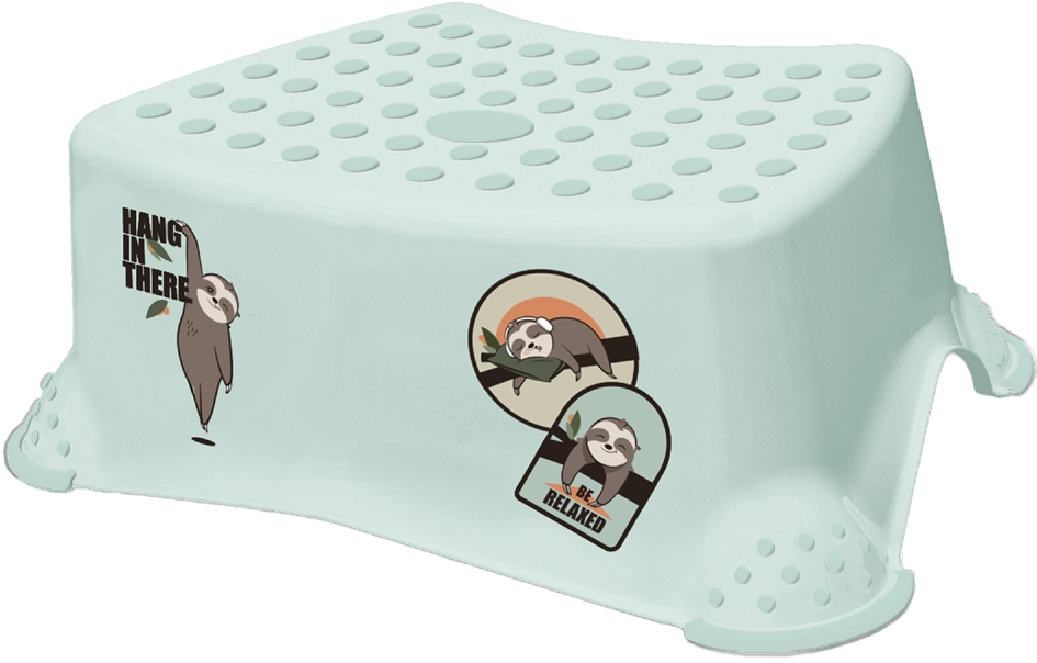 keeeper kids Marchepied 'tomek lazy lui', soft green