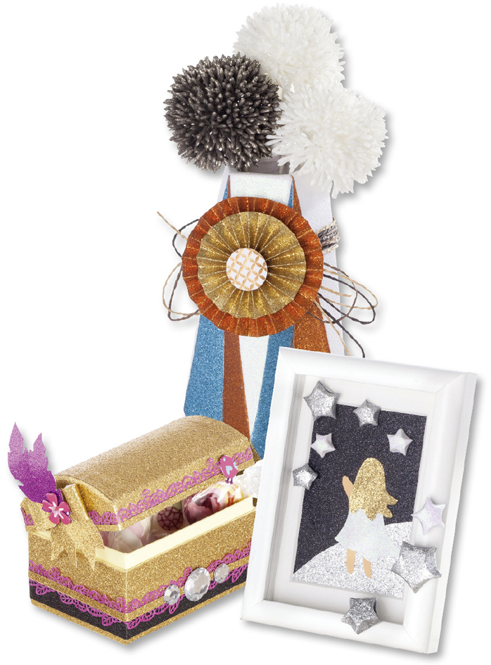 Papiers / cartons paillettes