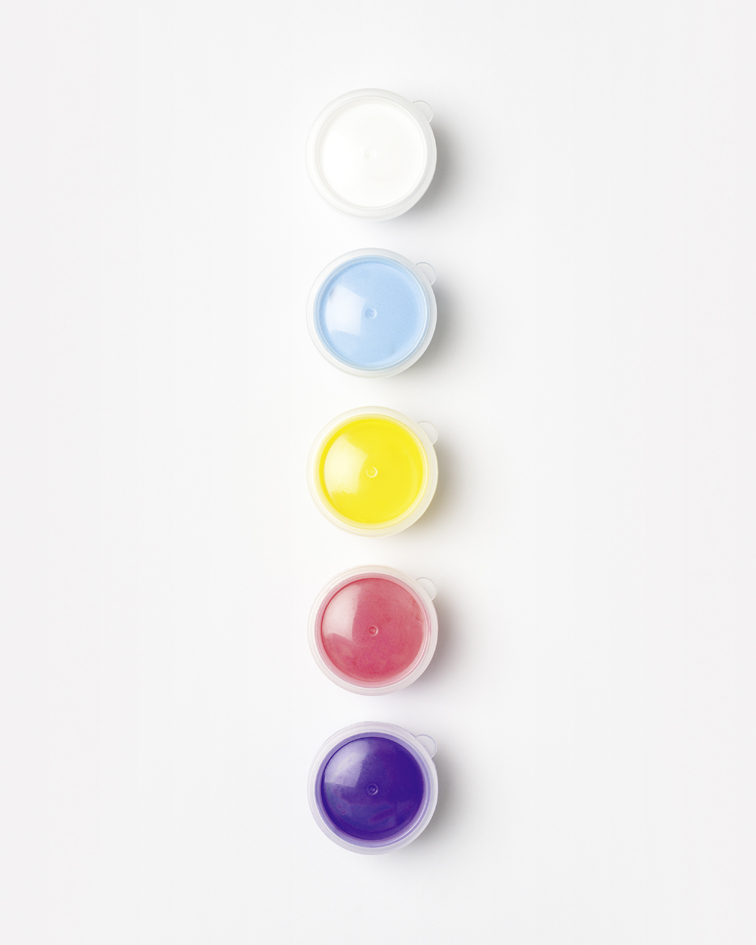 Peintures aux doigts, kits