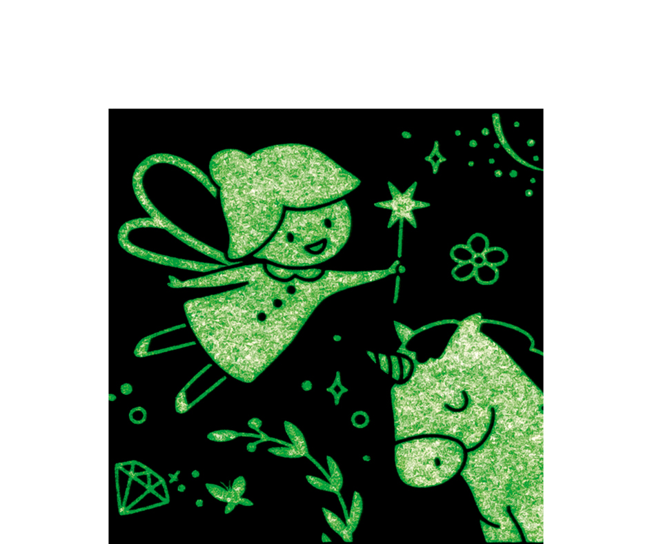 Visuel de référence : effet phosphorescent