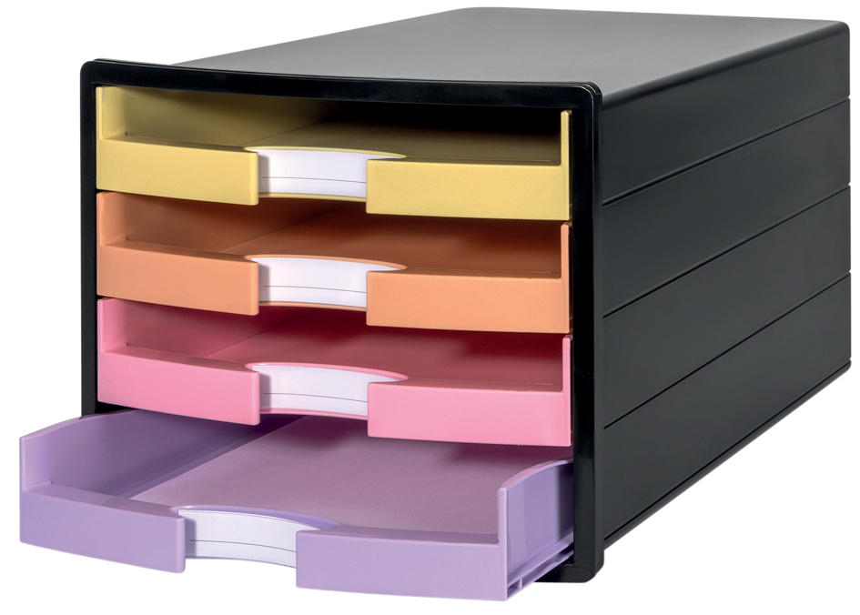 Module de classement IMPULS, noir/pastel