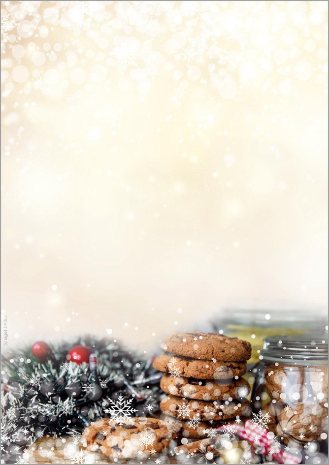 sigel Papier à motif de Noël 'Winter Smell', parfumé, A4