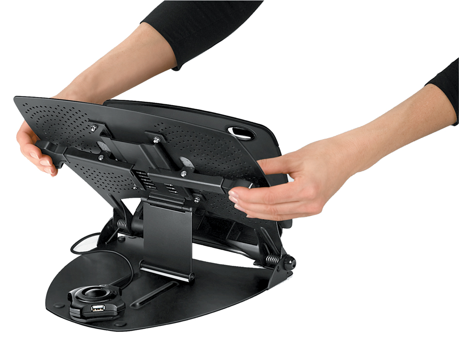 Supports pour PC portable, connexion USB