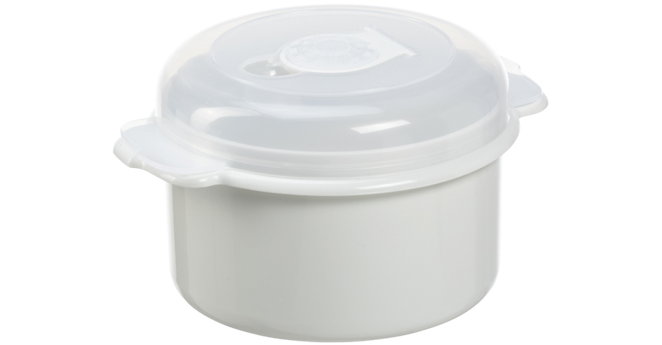 plast team Boîte à micro-ondes Micro, 0,5 litre, rond