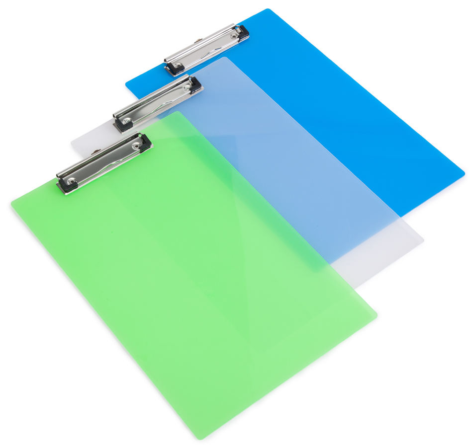 RAPESCO Porte-bloc, PP, A4, transparent-assorti