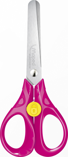 Ciseaux de bricolage Security, rose