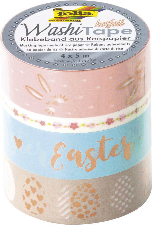 folia Ruban adhésif Washi-Tape 'HOTFOIL FRÜHJAHR II'