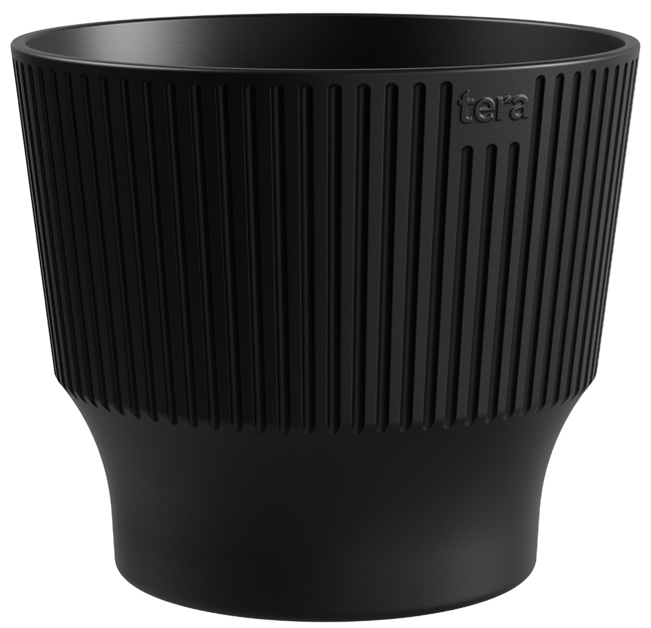 tera Cache-pot 'Mini', diamètre: 130 mm, ash