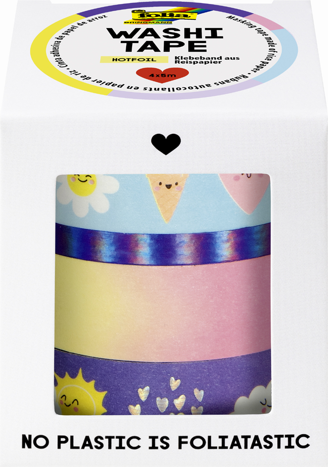 folia Ruban adhésif décoratif Washi-Tape HOTFOIL SUNNYSIDE