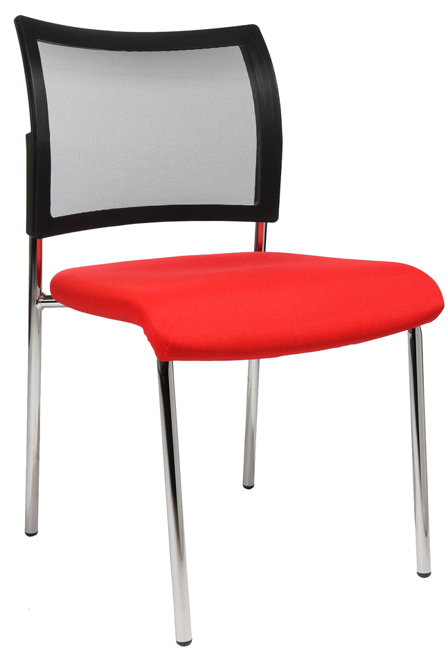 Topstar Chaise de bureau 'filet Visit 10', noir