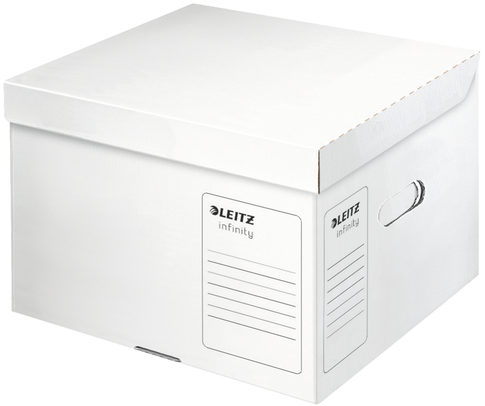 LEITZ boîte d'archivage avec couvercle Infinity, sans acide,