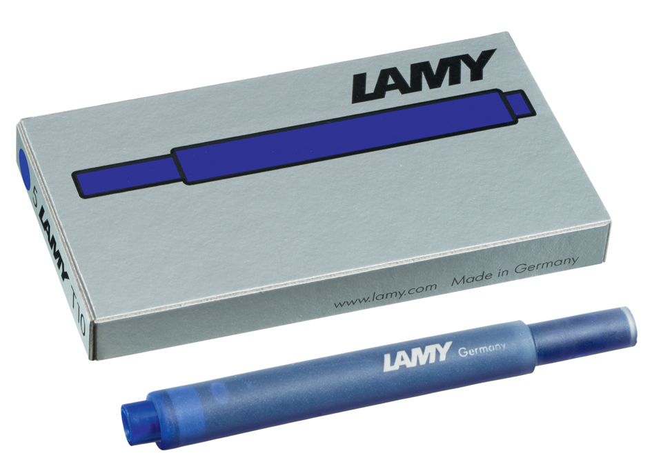 LAMY Cartouche d'encre grande capacité T10, bleu effaçable