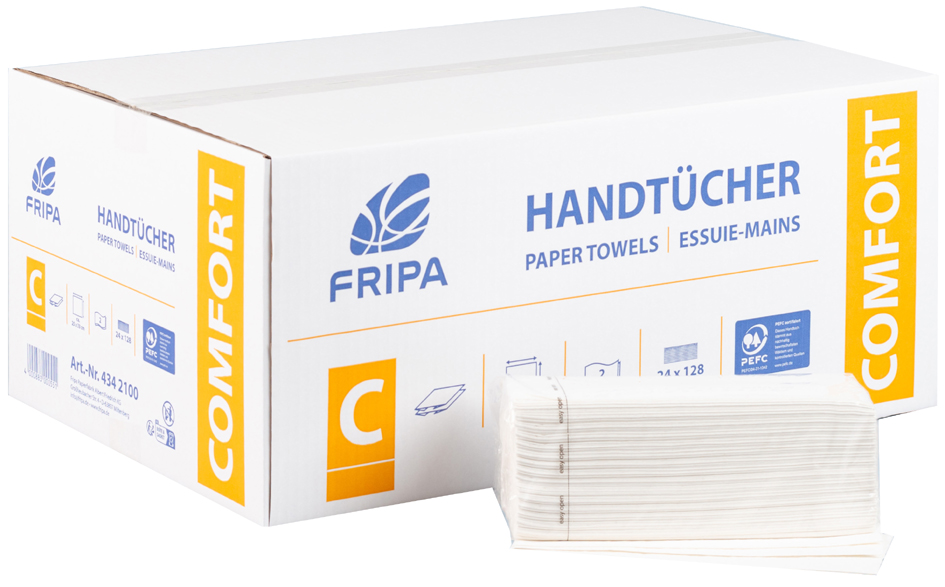 Essuie-mains COMFORT, pli en C