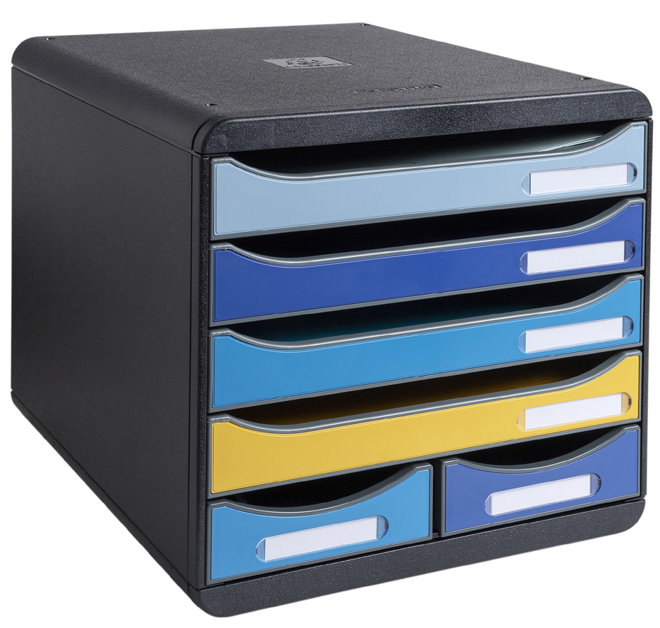 EXACOMPTA Module de classement BIG-BOX MAXI Bee Blue